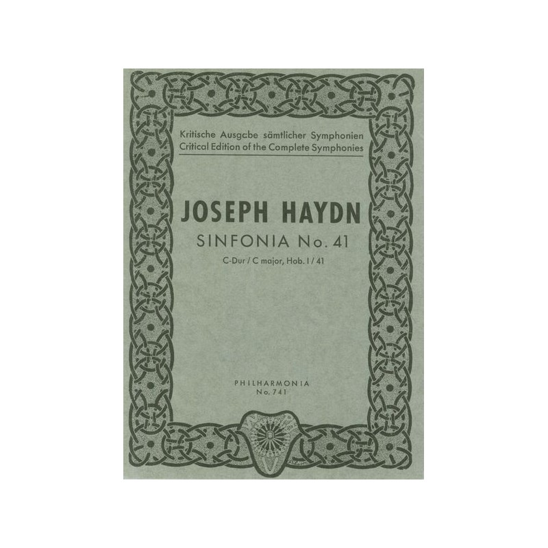 SYMPHONIE 41 C-DUR HOB.I:41