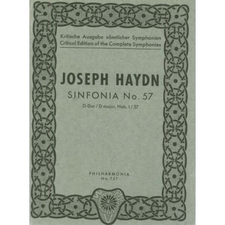 SYMPHONIE 57 D-DUR HOB.I:57