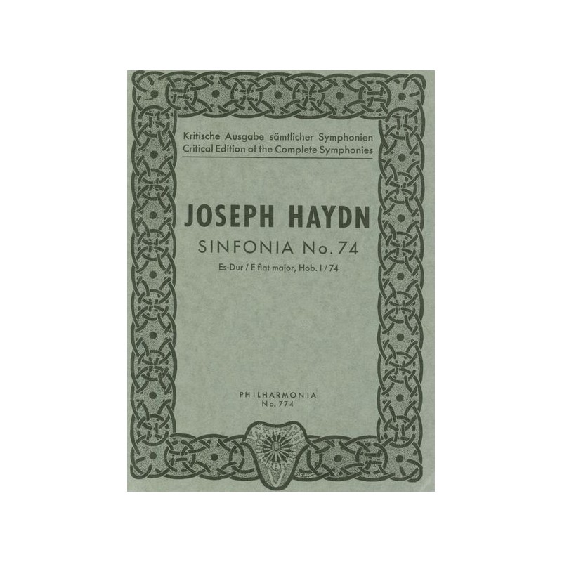 SYMPHONIE 74 ES-DUR HOB.I:74