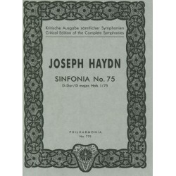 SYMPHONIE 75 D-DUR HOB.I:75