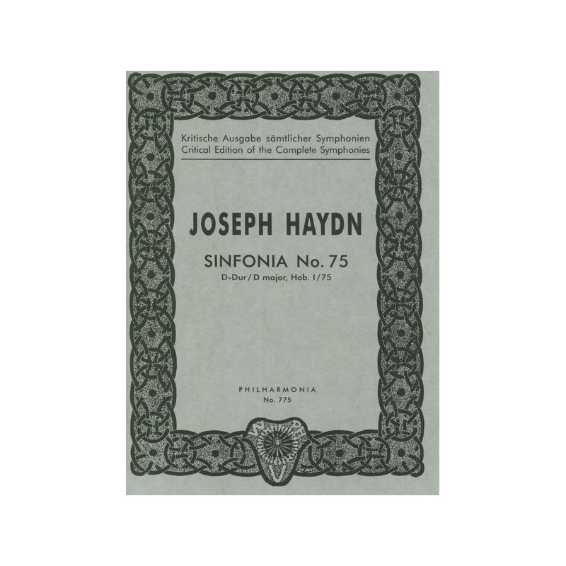 SYMPHONIE 75 D-DUR HOB.I:75