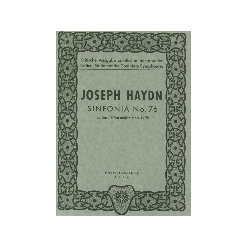 SYMPHONIE 76 ES-DUR HOB.I:76