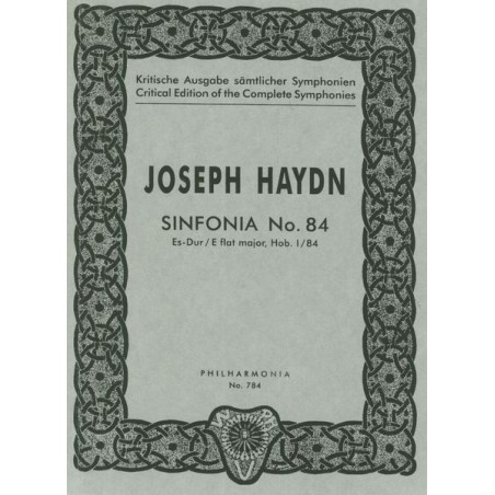 SYMPHONIE 84 ES-DUR HOB.I:84