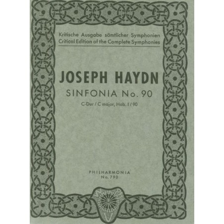 SYMPHONIE 90 C-DUR HOB.I:90