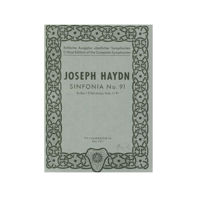 SYMPHONIE 91 ES-DUR HOB.I:91