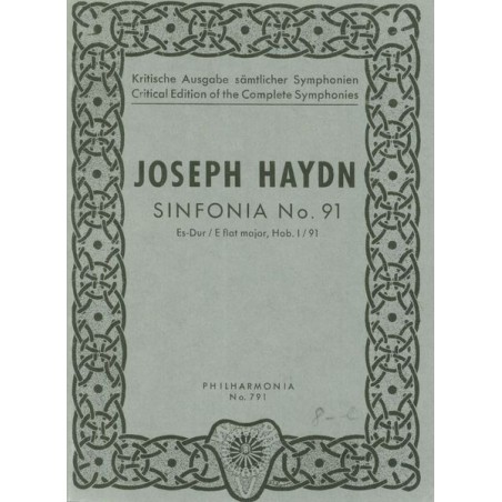 SYMPHONIE 91 ES-DUR HOB.I:91