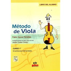 METODO DE VIOLA CURSO 1 + CD (ALUMNO)