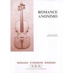 ROMANCE ANONIMO