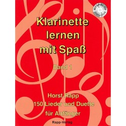 Klarinette lernen mit Spass vol.1