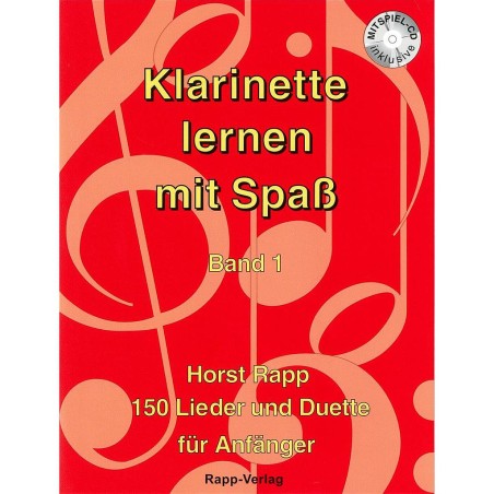Klarinette lernen mit Spass vol.1