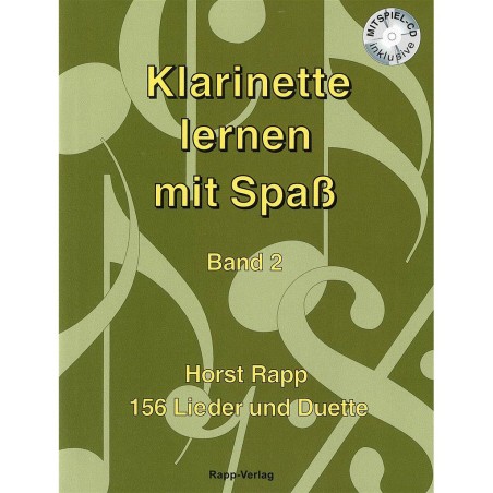 Klarinette lernen mit Spass vol.2
