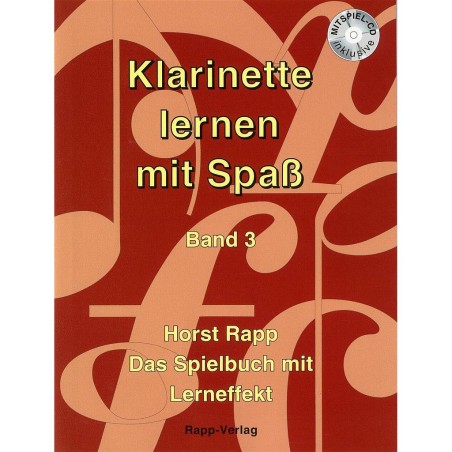 Klarinette lernen mit Spass vol.3