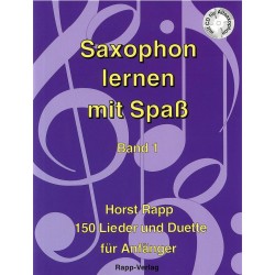 Saxophone lernen mit Spass vol.1
