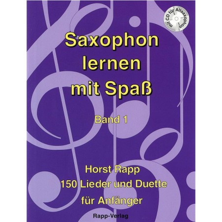 Saxophone lernen mit Spass vol.1