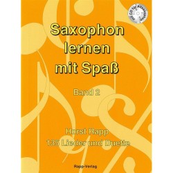 Saxophone lernen mit Spass vol.2
