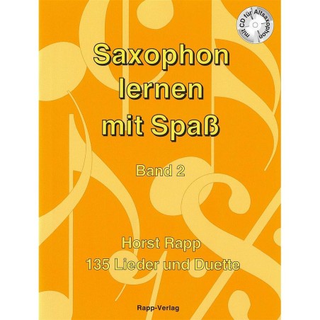 Saxophone lernen mit Spass vol.2