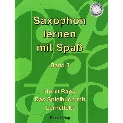Saxophone lernen mit Spass vol.3