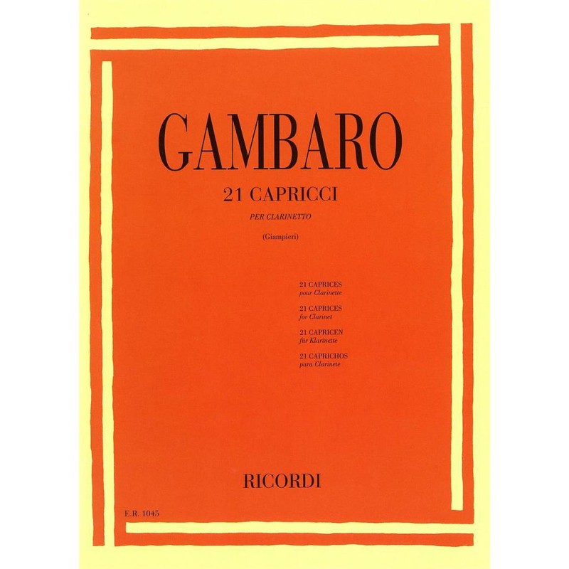 21 CAPRICCI
