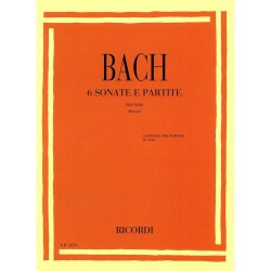 6 SONATAS & PARTITAS BWV.1001-1006