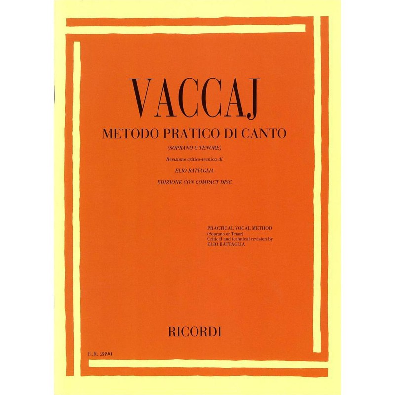 METODO PRACTICO DI CANTO - SOPRANO/TENOR
