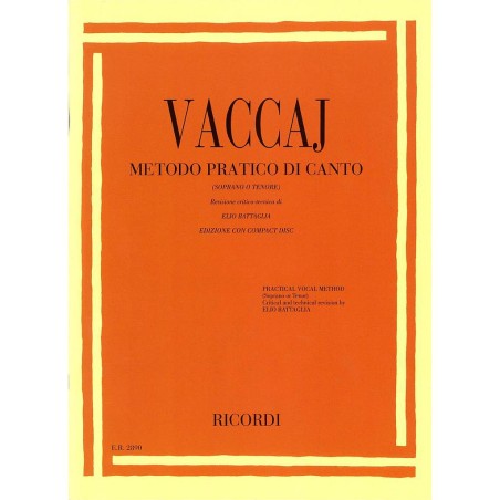 METODO PRACTICO DI CANTO - SOPRANO/TENOR