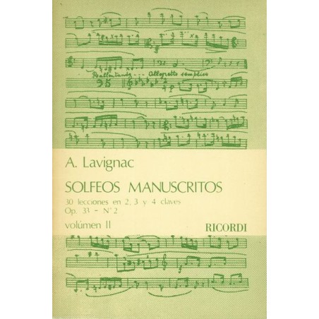 SOLFEOS MANUSCRITOS 2