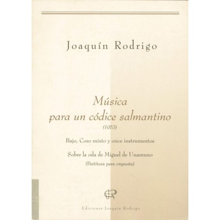 MUSICA PARA UN CODICE SALMANTINO