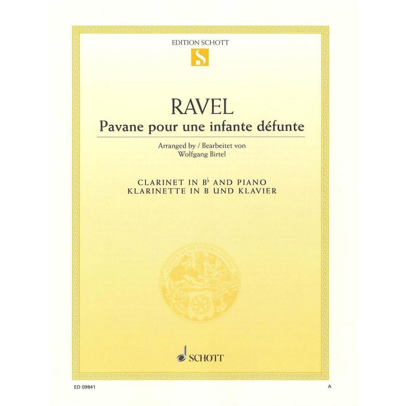 PAVANE POUR UNE INFANTE DEFUNTE