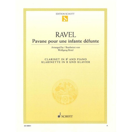 PAVANE POUR UNE INFANTE DEFUNTE