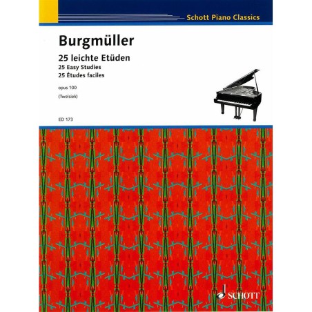 25 LEICHTE ETUDEN OP.100