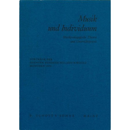 MUSIK UND INDIVIDUUM