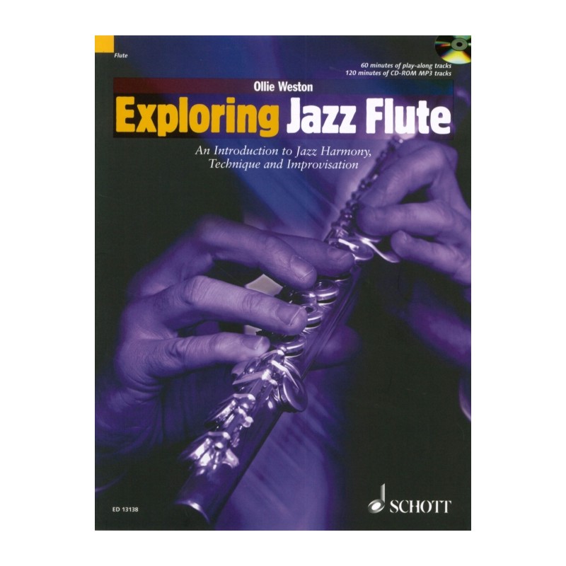 EXPLORING JAZZ FLUTE + CD-ROM MP3 TRACKS