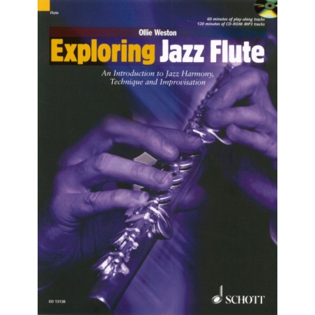 EXPLORING JAZZ FLUTE + CD-ROM MP3 TRACKS