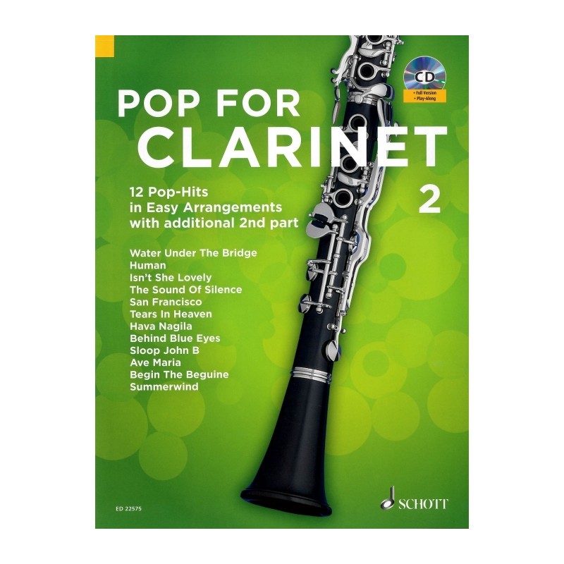 POP FOR CLARINET 2