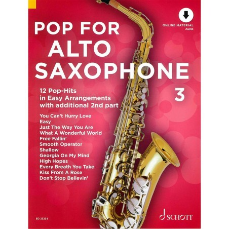Pop for Alto Saxophone 3