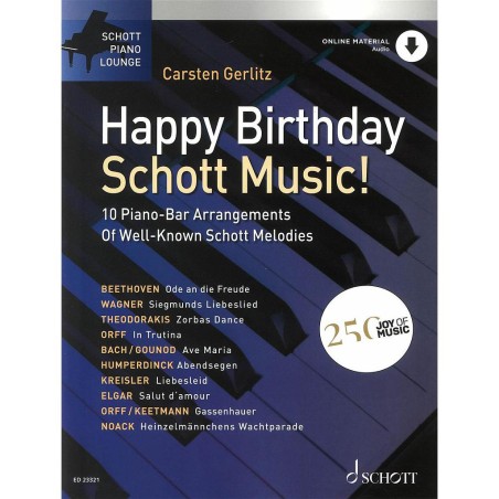Happy Birthday Schott Music!