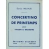 CONCERTINO DE PRINTEMPS