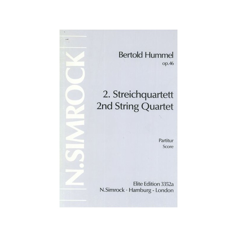STREICHQUARTETT 2 OP.46