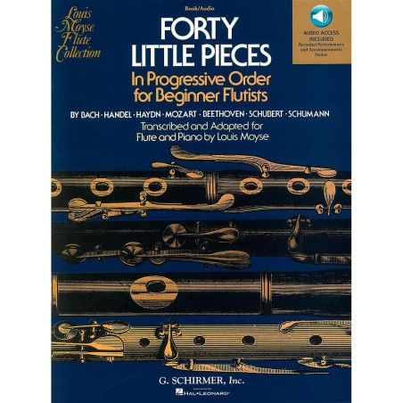 40 LITTLE PIECES IN PROGRESSIVE ORDER (AUDIO ACCESS INCLUDED)