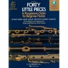 40 LITTLE PIECES IN PROGRESSIVE ORDER (AUDIO ACCESS INCLUDED)