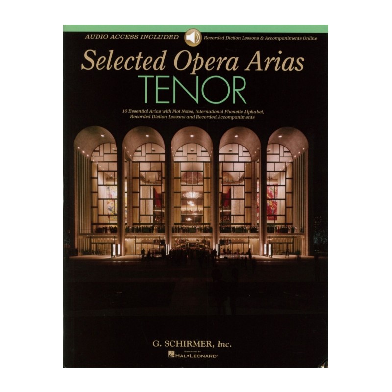 SELECTED OPERA ARIAS - TENOR