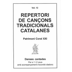 Repertori de cançons tradicionals catalanes. Danses cantades