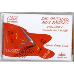 250 DICTADOS MUY FACILES VOL.1 GRADO ELEMENTAL