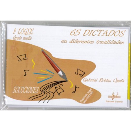 65 DICTADOS DIFERENTES TONALIDADES GRADO MEDIO 1