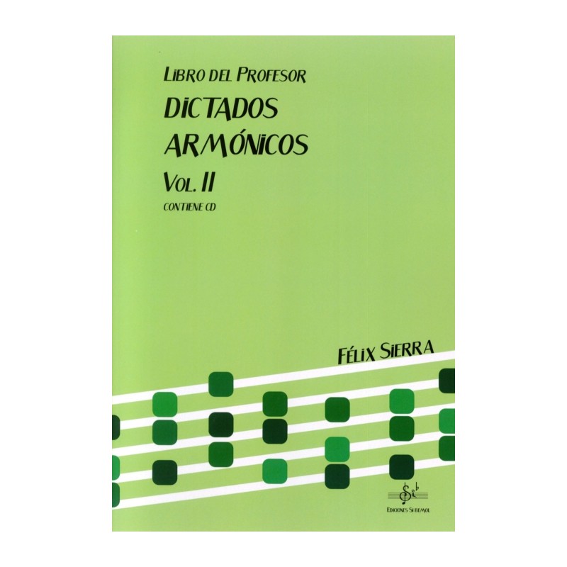 DICTADOS ARMONICOS VOL.2 (PROFESOR)