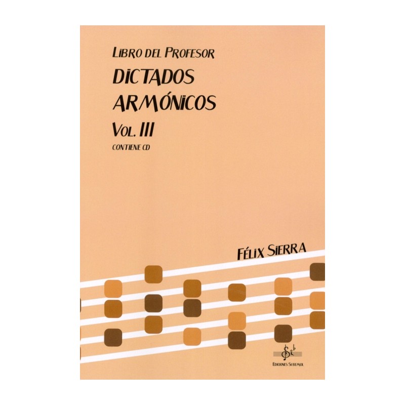DICTADOS ARMONICOS VOL.3 (PROFESOR)
