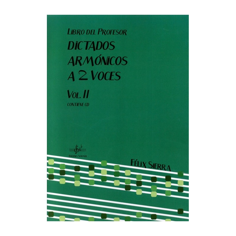 DICTADOS ARMONICOS A 2 VOCES VOL.2 (PROFESOR)