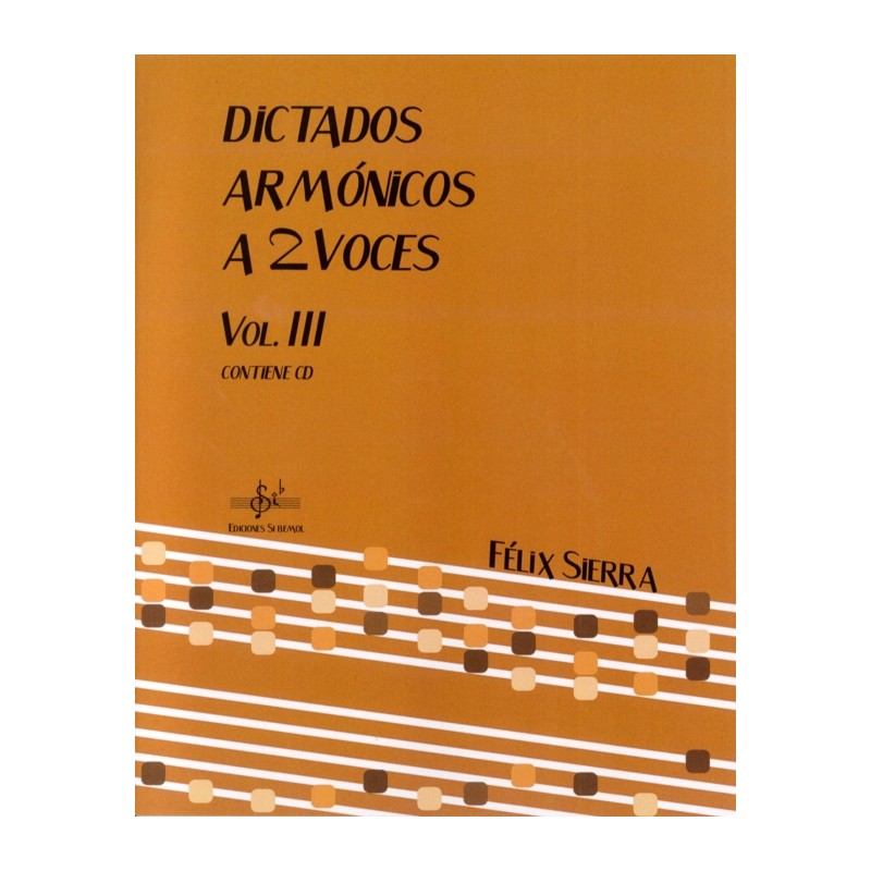 DICTADOS ARMONICOS A 2 VOCES VOL.3 (ALUMNO)