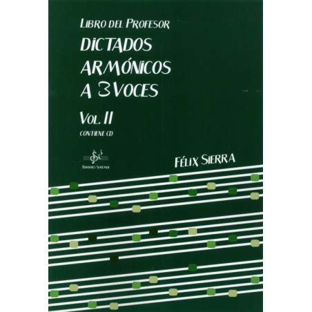 DICTADOS ARMONICOS A 3 VOCES VOL.2 (PROFESOR)
