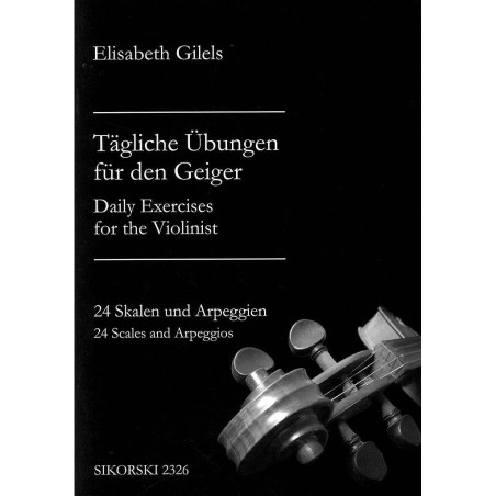 DAILY EXERCISES FOR THE VIOLINIST